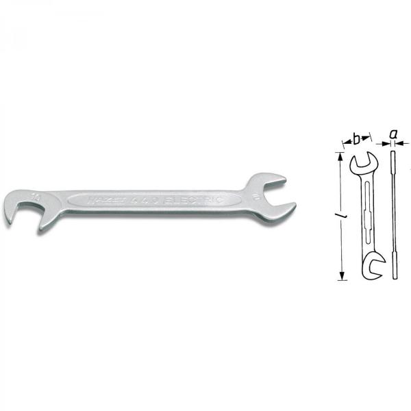 Hazet 440 double open end wrenches