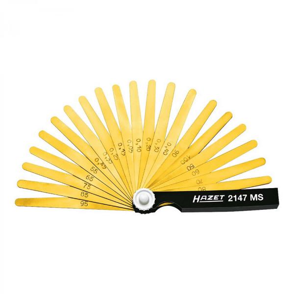 HAZET 2147MS feeler gauge brass