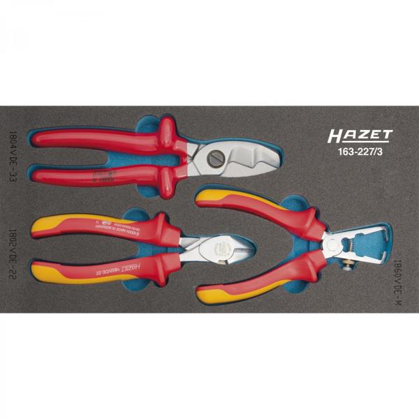 Hazet 163-227/3 VDE Pliers Set