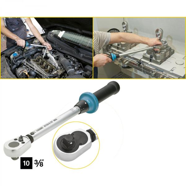 Hazet 5110-2CT Torque Wrench 3/8“ drive 10-60 Nm