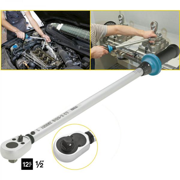 Hazet 5123-2CT Torque Wrench 1/2“ drive 60-320 Nm