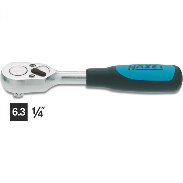Hazet 863X HINOX® Reversible Ratchet 1/4“ Drive