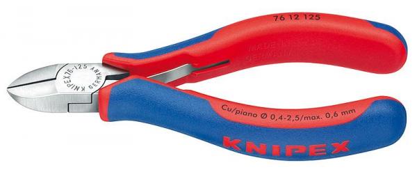 Knipex 7612125 Diagonal Cutter black atramentized 125 mm