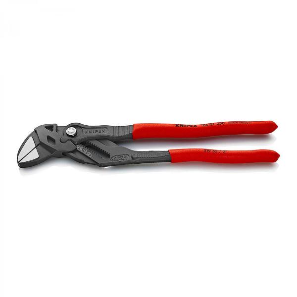 KNIPEX 8601 Pliers Wrench plastic coated black atramentized