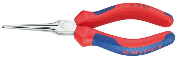 Knipex 3115160 Flat Nose Pliers chrome plated 160 mm