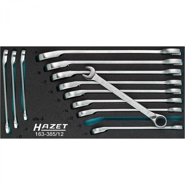 Hazet 163-385/12 Ratcheting combination wrench set