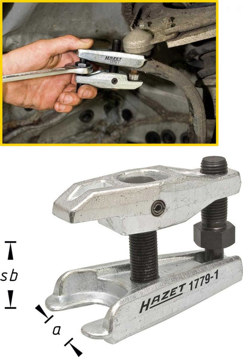 HAZET Universal ball joint puller 17791 Pullers/Extractors Hand