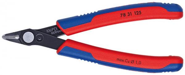 Knipex 7831125 Electronic Super Knips® burnished with multi-component grips 125 mm