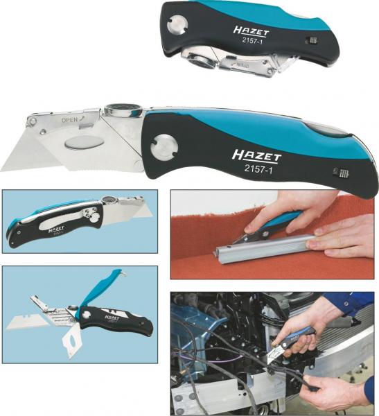 HAZET 2157-1 Jack Knife with exchangeable blades