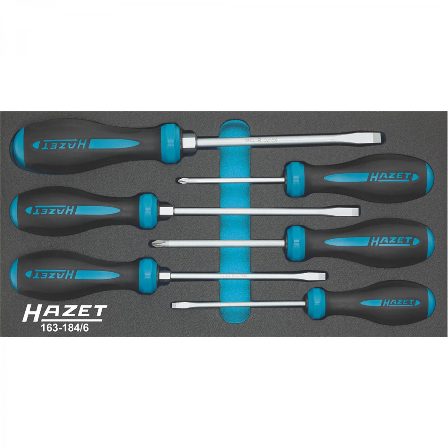 Hazet 163184/6 Hexanamic Screwdriver Set Screwdriver Sets