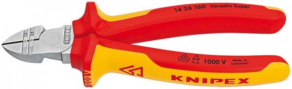 Knipex 1426160 Diagonal Insulation Stripper chrome plated 160 mm