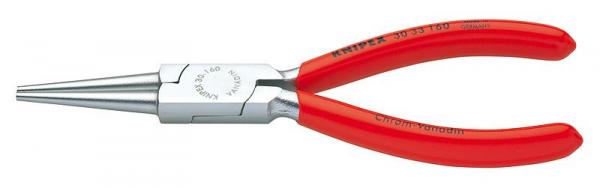 Knipex 3033160 Long Nose Pliers chrome plated plastic coated 160 mm