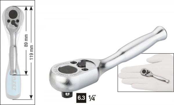 Hazet 863MC Short Full Metal Wrench