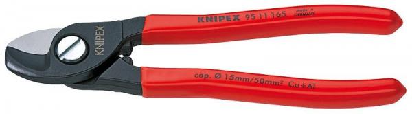 Knipex 9511165 Cable Shears plastic coated 165 mm