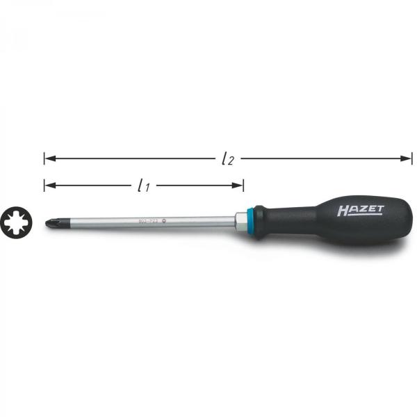 Hazet 803-PZ Pozidriv Trinamic® Screwdriver