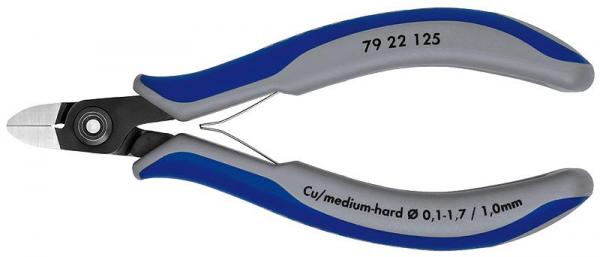 Knipex 7922125 Precision Electronics Diagonal Cutter burnished 125 mm
