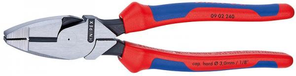 Knipex 0902240 Lineman's Pliers black atramentized 240 mm