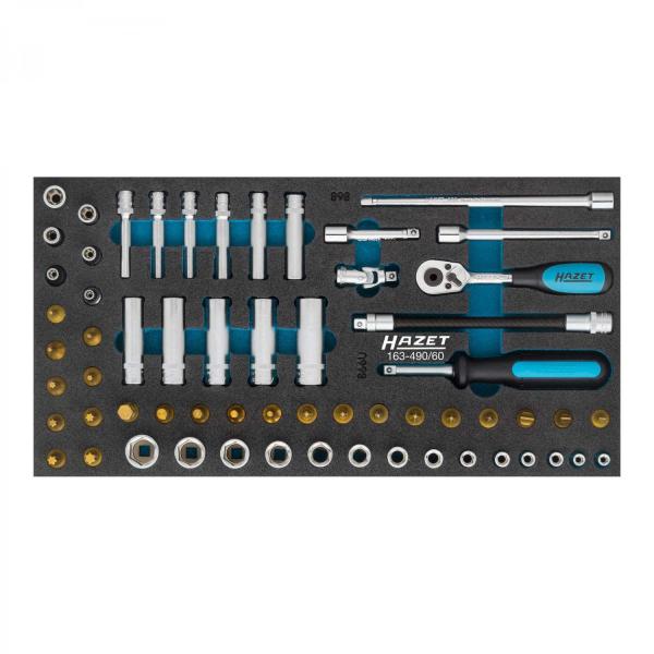 Hazet 163-490/60 1/4" socket set