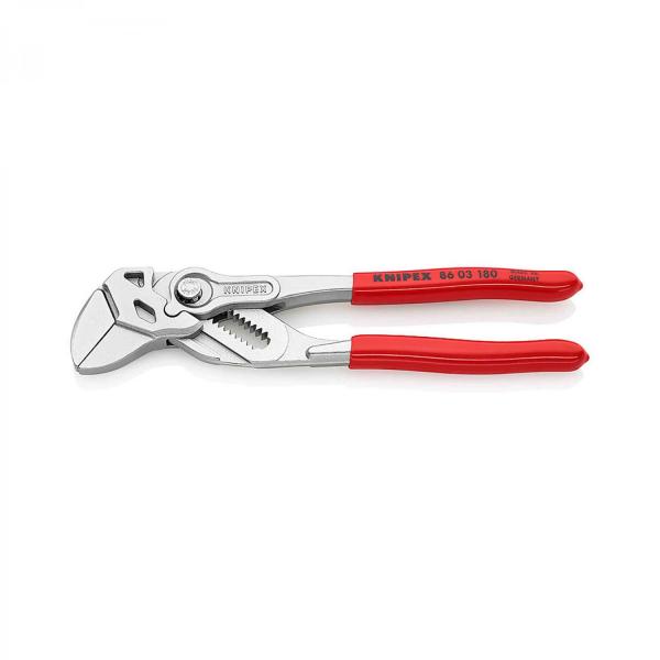 Knipex 8603180 Pliers Wrench chrome plated 180 mm