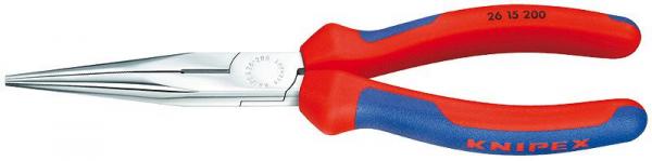 Knipex 2615200 Snipe Nose Side Cutting Pliers chrome plated 200 mm