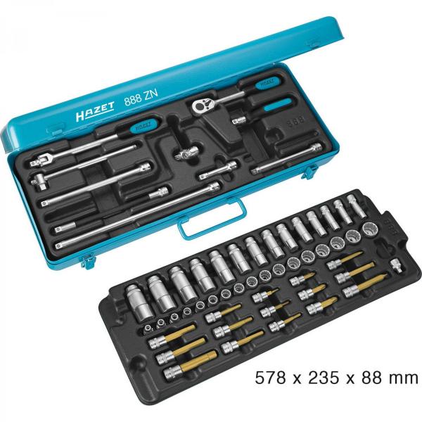 Hazet 888ZN 3/8” Socket Set