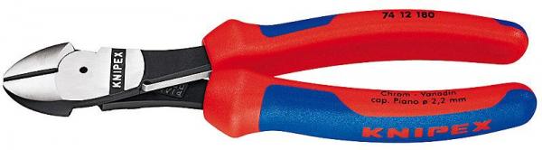 Knipex 7412180 High Leverage Diagonal Cutter black atramentized 180 mm