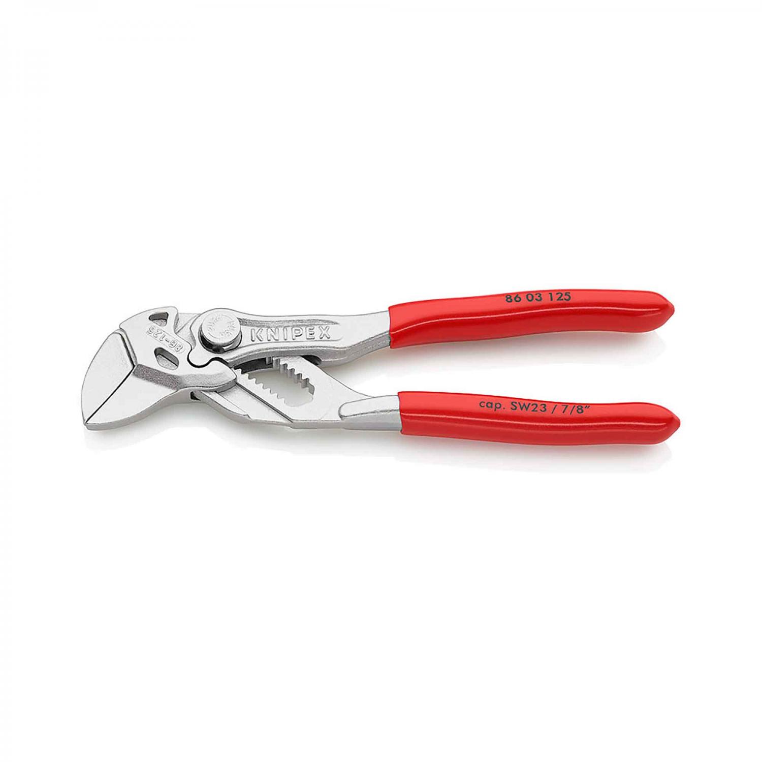 Knipex 8603125 Mini Pliers Wrench chrome plated 125 mm KNIPEX Pliers