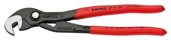 Knipex 8741250 Raptor Pliers grey atramentized with non-slip plastic coating 250 mm