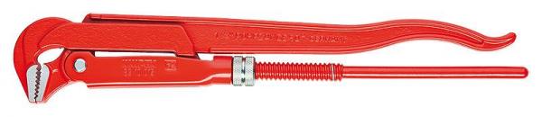 Knipex 8310015 Pipe Wrench 90° red powder-coated 420 mm