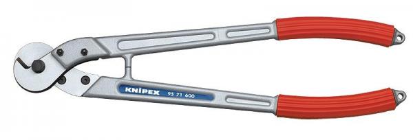 Knipex 9571600 Wire Rope and ACSR-Cable Cutter with plastic grips 600 mm