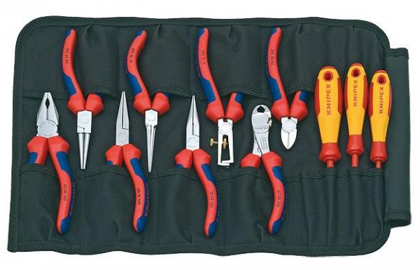 Knipex 001941 Tool Roll 11 parts