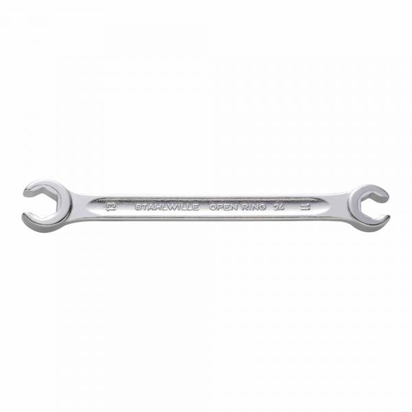 24 METRIC OPEN-RING Double End Open Ring Wrenches