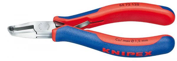 Knipex 6472120 Electronics End Cutting Nipper with multi-component grips 120 mm