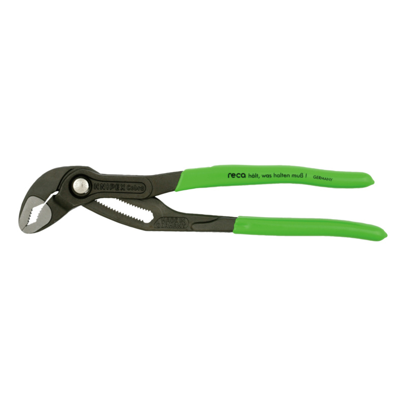 RECA Green Knipex Cobra Pliers Green Pliers Reca Green Tools