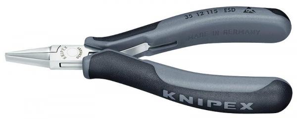 Knipex 3512115ESD Electronics Pliers ESD with multi-component grips 115 mm