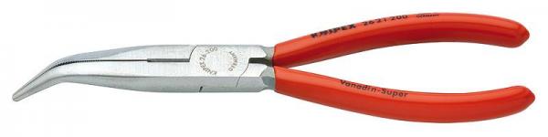 Knipex 2621200 Snipe Nose Side Cutting Pliers black atramentized 200 mm