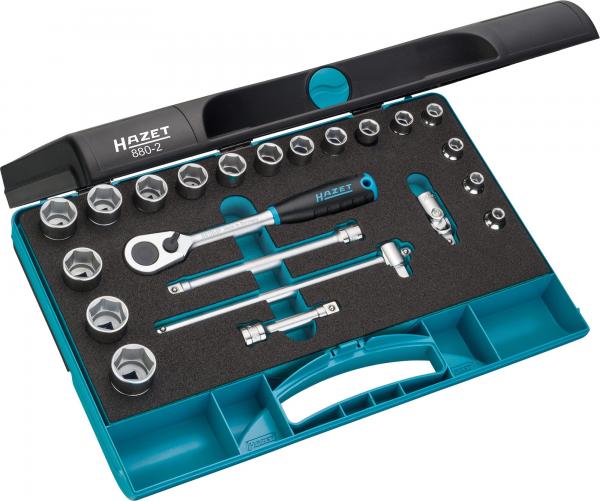 Hazet 880-2 3/8” Socket Set (6-Point)