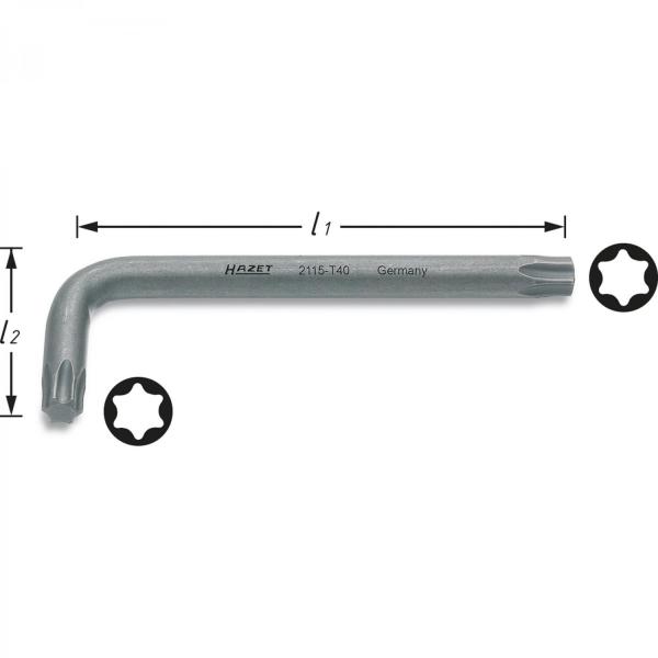 HAZET 2115-T TORX® Screwdrivers