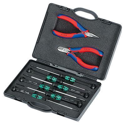 Knipex 002018 Case for Electronics Pliers for working on electronic components