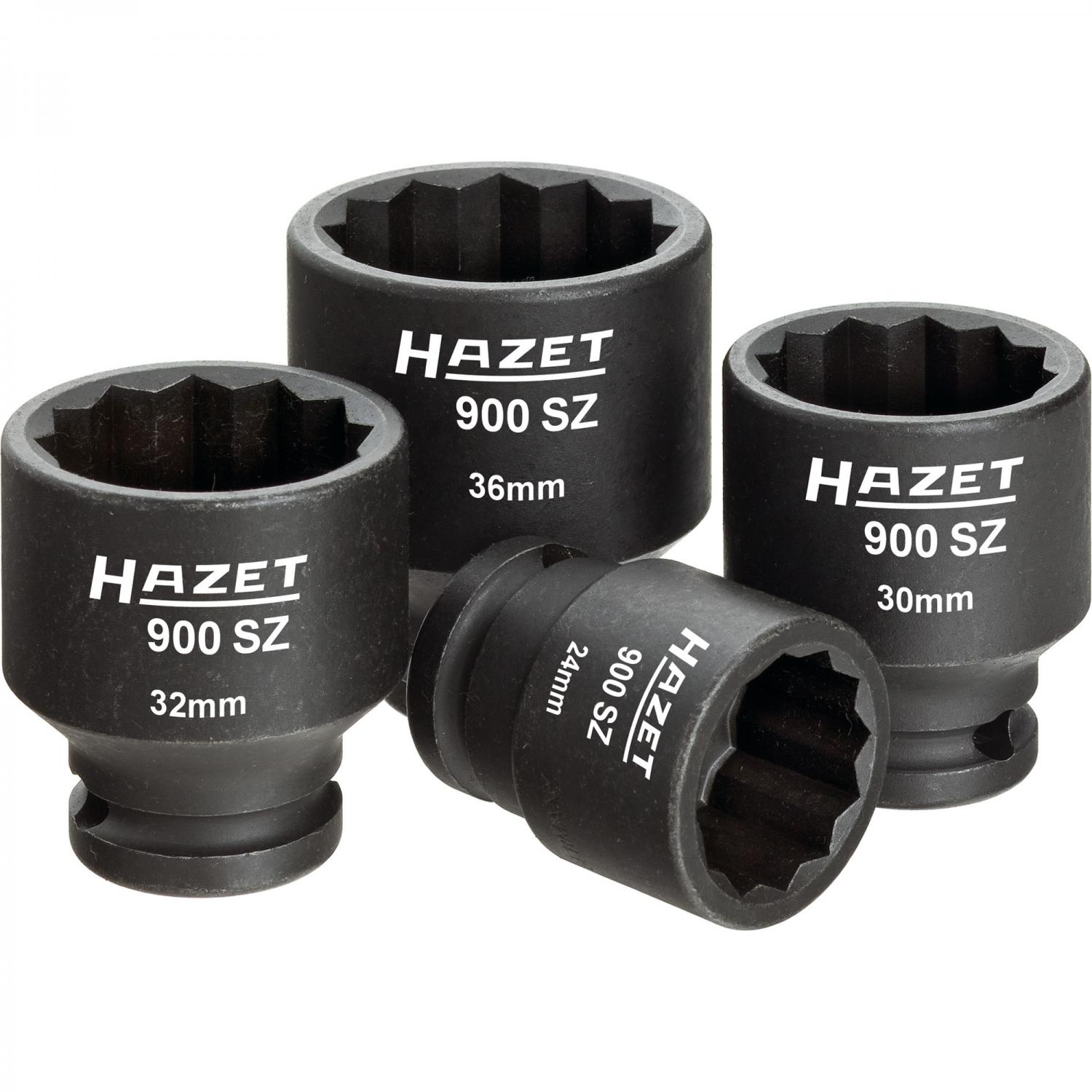 Hazet 900SZ/4 1/2“ drive 12-point impact socket set | 1/2“ Socket Sets