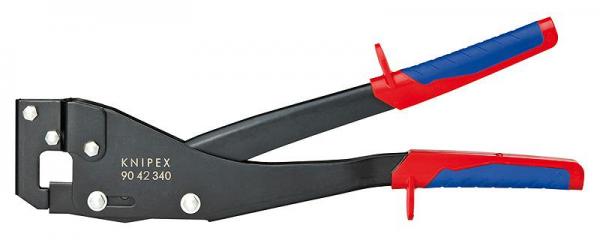 Knipex 9042340 Punch Lock Riveter burnished with multi-component grips 340 mm