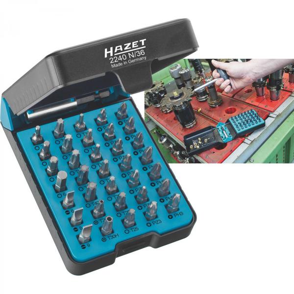 HAZET "BitE"-box - screwdriver bit set 2240N/36