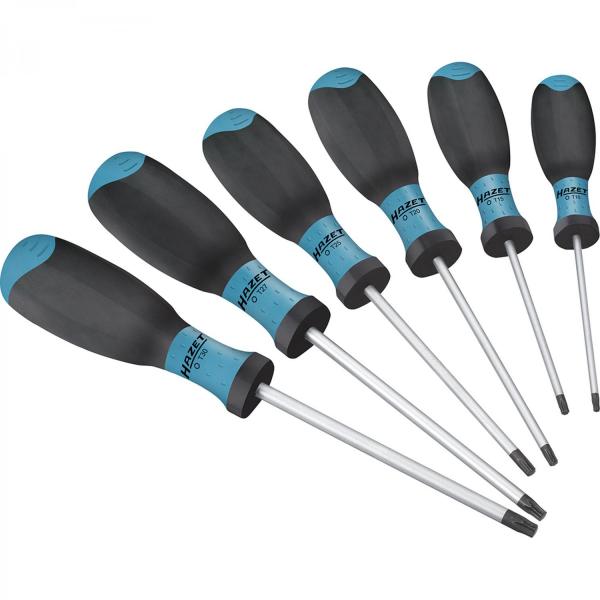 HAZET TORX® screwdriver set 810TSPC/6 ∙ Inside TORX® profile