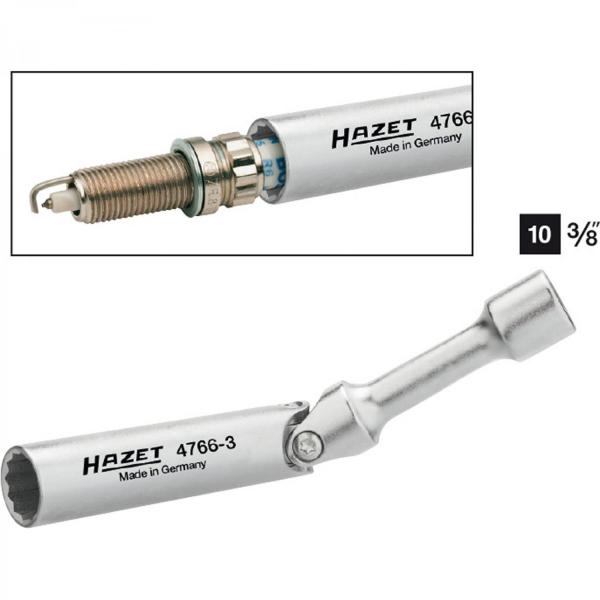 Hazet 4766-3 14 mm 3/8" Spark Plug Socket