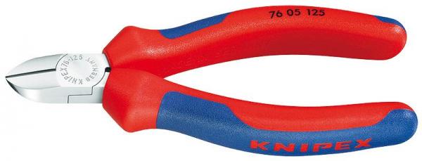 Knipex 7605125 Diagonal Cutter chrome plated 125 mm