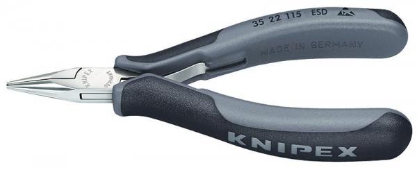 Knipex 3522115ESD Electronics Pliers ESD with multi-component grips 115 mm