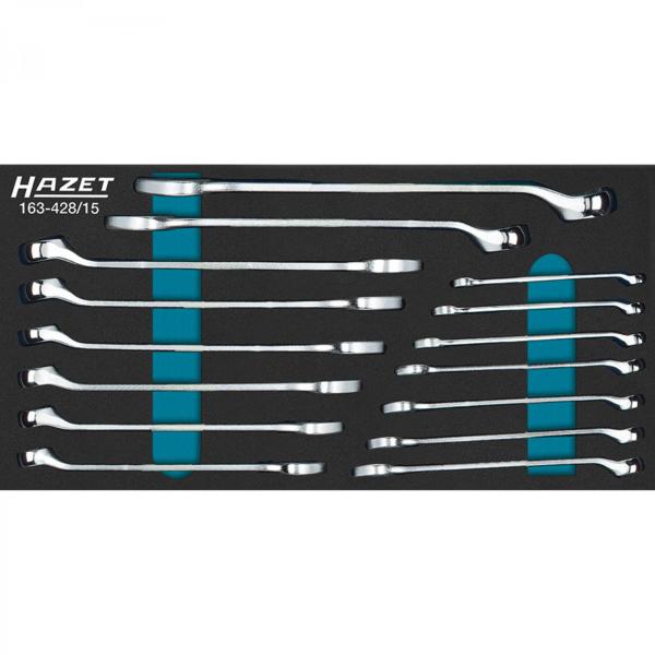 Hazet 163-428/15 Combination wrench set