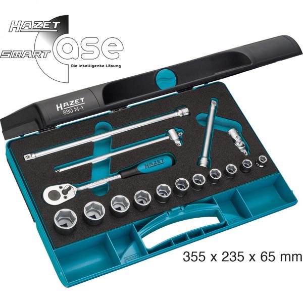 Hazet 880N-1 3/8” Socket Set (6-Point)