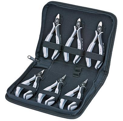 Knipex 002016PESD Case for Electronics Pliers for working on electronic components