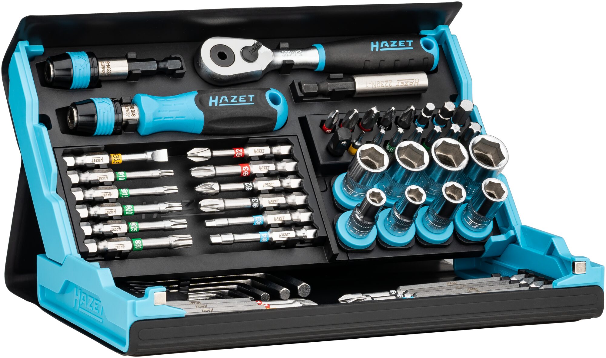 HAZET 2200SC-32 - SmartCase screwdriver bit set (59 pcs.)